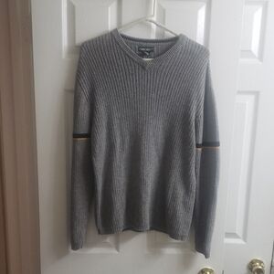 Vintage Cherokee Gray Ribbed Sweater Size:M